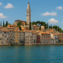 Scenic view of Rovinj, a rising swinger destination on the Croatian coast