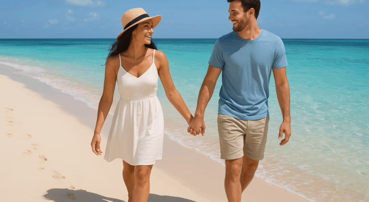 Couple reinforcing their bond after exploring the lifestyle together
